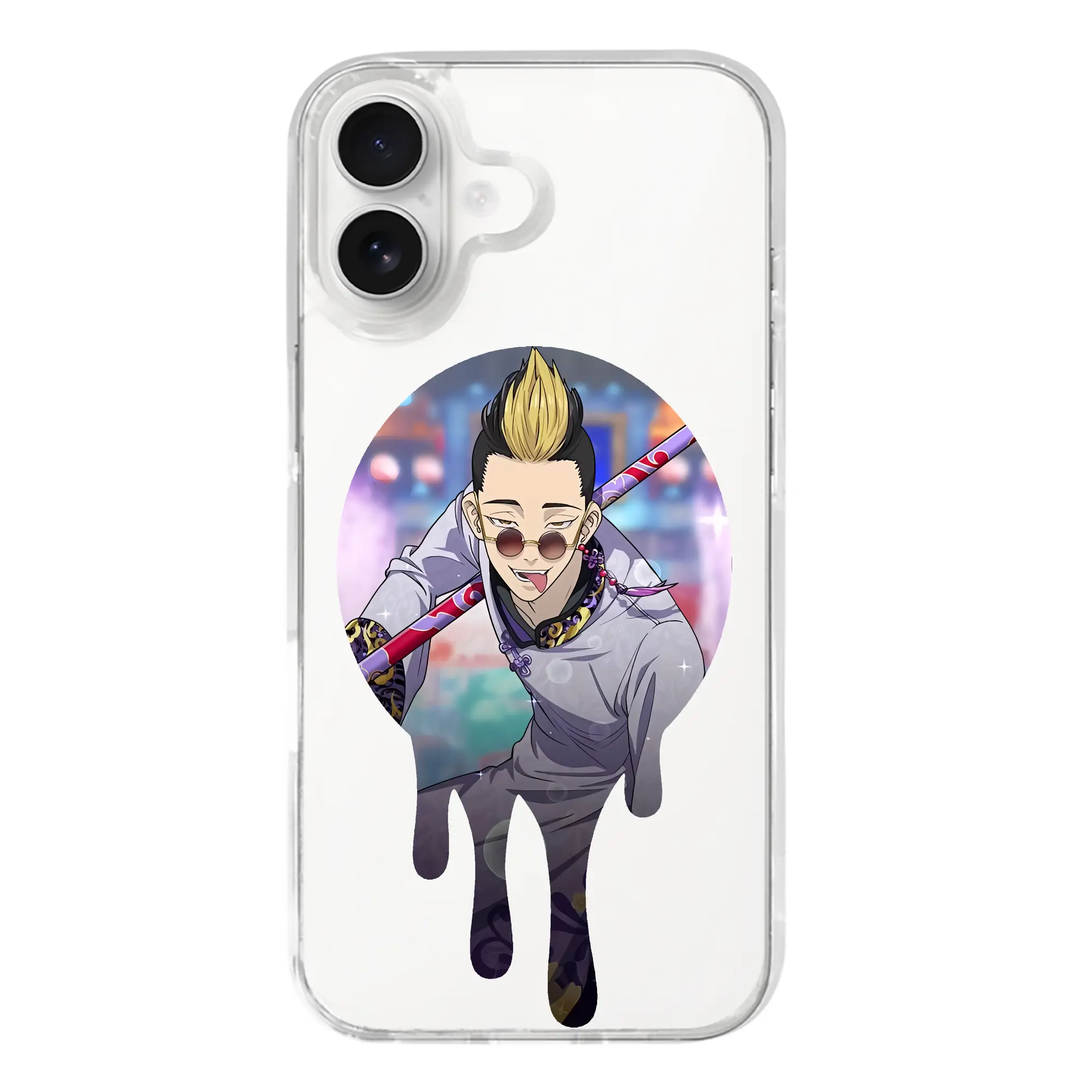 東京リベンジャーズ グッズ,半間修二 - iPhone 17シリーズ 透明スマホケース – 薄型・耐衝撃・精密フィット保護カバー